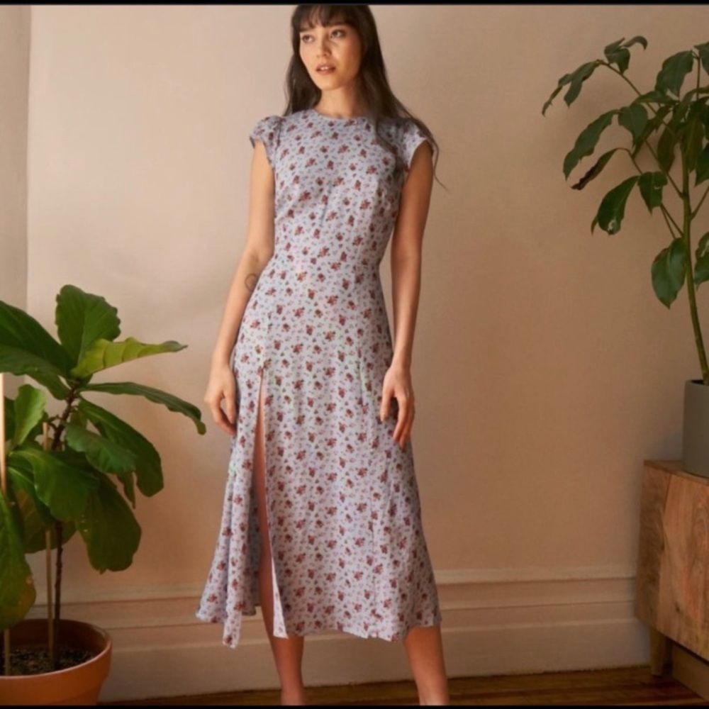 Reformation Gavin Dress in petunia